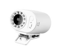 brooksnaji Rechargeable Clip Fan - 100 Speed Hands Free Personal Fan