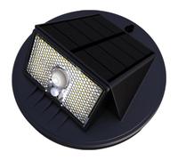 brooksnaji Solar Fence Lights - Dusk to Dawn LED Outdoor Lanterns