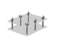 brooksnaji Strumento di correzione delle Carte - Pressa per Carte da Gioco in Acrilico Trasparente, Accessori di memorizzazione per Carte da Gioco | con Questo Contenitore per Carte Possono Essere