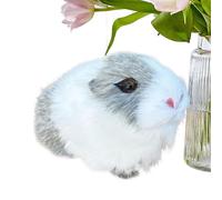 brooksnaji Stuffed Hamster Plush Toy - Soft Cuddle Cartoon Realistic | Funny Animal Dolls Cuddle Toy for Dorm Bedroom Sofa Shelf Bedtime Birthday Christmas Kids Teens Collectors