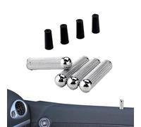 brooksnaji Tappi di bloccaggio della porta 'automobile, perno del bullone della serratura della porta | Morsetti di trazione della porta del veicolo 4x - Pulsante in metallo, parti di ricambio per