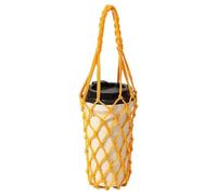 brooksnaji Water Bottle Carrier, Crochet Mesh Cup Holder Bags | Portable Bottle Purse, Lightweight Travel Storage | Bike Ride Cycling Commute School Office University College Campus