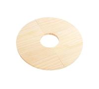 brooksnaji Wooden Plant Pot Soil Protector - Split Planter Cover