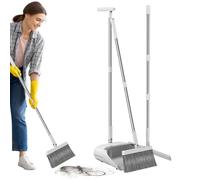 Broom and Dustpan Set - Foldable Broom and Dustpan for Kitchen | Portable Dust Pan Brush Kit for Outdoor Courtyard | BroomDustpan Set | Flessibile pieghevole BroomDust Pan Fôr Home, Kitchen