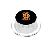 Broom Broke So I Became A Carpenter Halloween Costume PopSockets PopGrip per MagSafe
