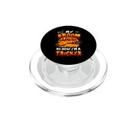 Broom Broke So Now I'm A Trucker Halloween Costume PopSockets PopGrip per MagSafe