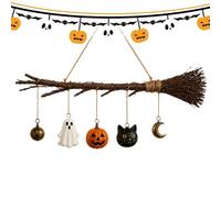 Broom Witch - Wall Mount Weatherproof Party Supplies Flexible Corner Decor