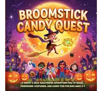 Broomstick Candy Quest: A Sweet & Silly Halloween Adventure Full of Magic, Friendship, Costumes, and Candy Fun for Kids Ages 3-7