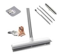 Broomwiz Pet Hair Removal, Broomwiz Carpet Scrubber, Petibo Pet Broom, for Carpet, for Dog & Cat Hair, for Tiles, Wooden Floors, Carpets (1pcs)