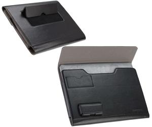 Broonel Black Leather Folio Case For ASUS Zenbook DUO (2024) UX8406 14"