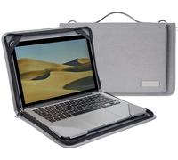 Broonel Grey Messenger Case For HP Omnibook X Flip 16" Next Gen AI Laptop