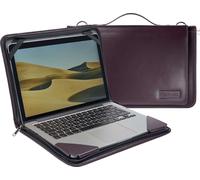 Broonel Purple Leather Laptop Case For Samsung Galaxy Book2 PRO 13''
