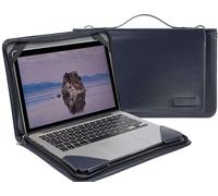 Broonel - Serie Contour - Custodia protettiva in pelle blu - Compatibile con HP EliteBook 8 G1i Flip 13" AI Notebook