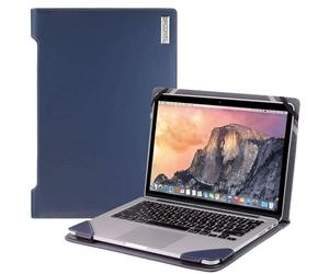 Broonel - Serie di profili - Custodia in pelle blu - Compatibile con laptop KAQIMOCI 16"