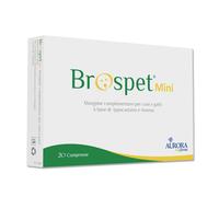 BROSPET MINI (20 cpr) - Integratore naturale in compresse per il drenaggio dei liquidi in cani e gatti