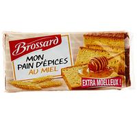 Brossard Pan di zenzero con miele, extra morbido, 350 g