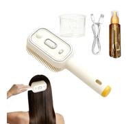 Brosse À Cheveux, Avec Vaporisateur Peigne Rechargeable Sans Fil