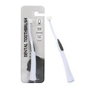 Brosse à dents pour chat Brosse à dents à poils TootSoft pour chat, outil de soins bucco-dentaires pour animaux de compagnie, prise confortable, poils souples et flexibles, nettoyage de la pl