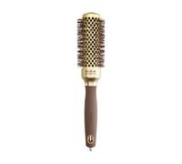 Brosse brushing Expert Blowout Shine ondulé doré marron 35 Olivia Garden