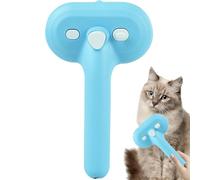 Brosses toilettage des cheveux pour animaux de compagnie, vapeur de brosses de toilettage pour animaux de compagnie - Démêler le peigne de chat à perdre avec une fonction de pulvérisation intégrée,