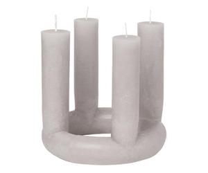 broste Copenhagen Corona dell'Avvento, paraffina, 20cm