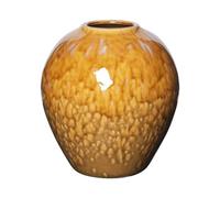 Broste Copenhagen Ingrid 14463237 - Vaso in ceramica, 24 x 25,5 cm, colore: Apple Cinnamon