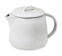 Broste Copenhagen Nordic Sand - Teiera in gres, 11,6 cm, colore: Crema