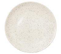 broste Copenhagen Nordic Vanilla 14533419 - Piatto in gres porcellanato, lavabile in lavastoviglie, adatto al microonde, altezza: 2,2 cm, diametro: 20 cm, colore: Bianco