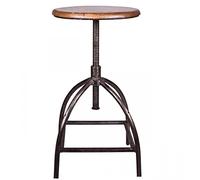 broste Copenhagen Sgabello da bar marrone, 67 x 37 x 48 cm