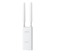 BrosTrend AC1200 Access Point Esterno Potente Lunga Portata, IP65 Outdoor Access Point WiFi con Porta Gigabit PoE 802.3af, WiFi AP Dual Band 5GHz 867Mbps + 2.4GHz 300Mbps, con Adattatore PoE Passivo