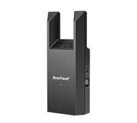 BrosTrend AC1200 Access Point WiFi Ethernet con Porta Gigabit, Dual Band Access Point Wireless 5G 867Mbps + 2.4G 300Mbps, Spina a Muro WAP per PC, Smartphone, TV, GameConsole ecc. Installazione Facile