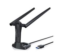 BrosTrend AC1200 Linux Chiavetta WiFi USB per PC Fisso, 2X Antenne 5dBi | Adattatore WiFi con Kali, Ubuntu, Debian, Lubuntu, Xubuntu, Raspberry Pi 2+, Windows 11/10/8.1/8/7, 5GHz / 2.4GHz, USB 3.0