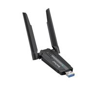 BrosTrend AXE3000 Tri-Band Chiavetta WiFi Linux Plug & Play con Ubuntu, Fedora, Mint, Debian, Arch, Kali, Manjaro, Raspberry Pi OS etc. Adattatore WiFi USB Linux per PC Fisso, WiFi-6E 6GHz/5GHz/2.4GHz