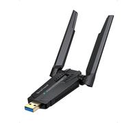 BrosTrend Wi Fi 6E 5400Mbps Chiavetta WiFi per PC Fisso Laptop Lunga Portata