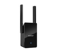 BrosTrend WiFi 6 AX3000 Ripetitore WiFi Potente per Casa Copre fino 204 ㎡, Dual Band Wi-Fi Extender con 1 Porta Gigabit Ethernet, Range Amplificatore Wi-Fi Potente Compatibile con Tutti i Box Internet