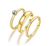Brosway Anelli Donna in Acciaio e Cristalli | Collezione Symphonia - BYM96A