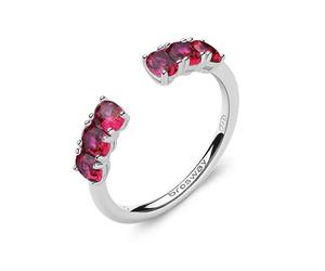 Brosway Anello Aperto Scintillante Fancy Passion Ruby Fpr11 52 mm - Anello