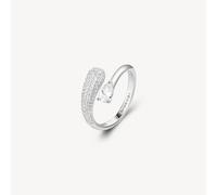 Brosway anello contrariè Fancy - Infinite White in argento e zirconi -FIW129A