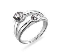 Brosway Anello Donna in Acciaio e Cristalli | Collezione Affinity - BFF174C