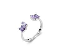Brosway Anello scintillante aperto Fancy Magic Purple FMP15 M (53-55 mm)