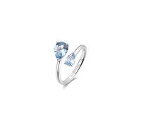Brosway Anello aperto in argento Cloud Light Blue Fancy FCL113 50 mm