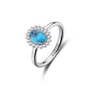 Brosway Anello Donna in Argento e Cloud Light Blue/pietre Naturali | Collezione Fancy - FCL123D