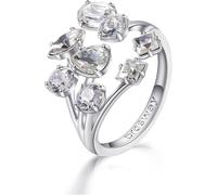Brosway Anello Donna in Ottone e Cristalli - Collezione Affinity - BFF103a Taglia regolabile 9-12