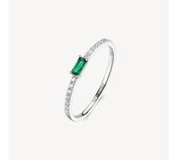 Brosway anello fedina Fancy - in argento e zirconi verde -FLG148C