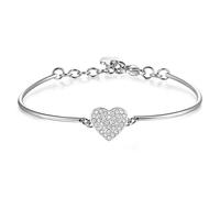 Brosway Jewels Bracciale Chakra BHK361 Cuoricino Pavè