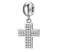 Brosway Beads Donna In Acciaio Con Simbolo Croce, Beads Donna Collezione Tres Jolie - BTJM112