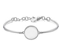 Brosway Bracciale da Donna Collezione Chakra. Bracciale in Acciaio con medaglietta Rotonda. Chiusura a moschettone e Diametro 70 mm. La referenza è bhk306