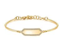 Brosway Bracciale da Donna Collezione Chakra. Bracciale in Acciaio e pvd Oro con medaglietta. Chiusura a moschettone e Diametro 70 mm. La referenza è bhk310