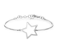 Brosway Bracciale da Donna Collezione Chakra. Gioiello in Acciaio con Stella. Chiusura a moschettone e Diametro 70 mm. La referenza è bhk258
