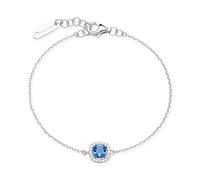 Brosway Bracciale da Donna Collezione Fancy della Linea Freedom Blue. Bracciale in Argento 925 rodiato, e zirconi Azzurri. La Lunghezza è: 18 cm. La referenza è: FFB130